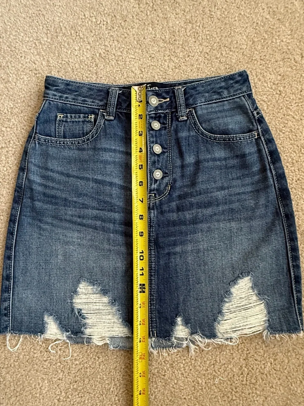 Hollister button front